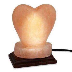 Zennery Himalayan Heart Shaped Lamp